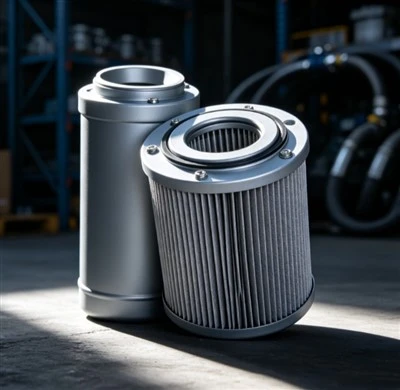Filtru hidraulic pentru încărcătorul cu roți